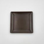 Assiette à pain couleur chocolat