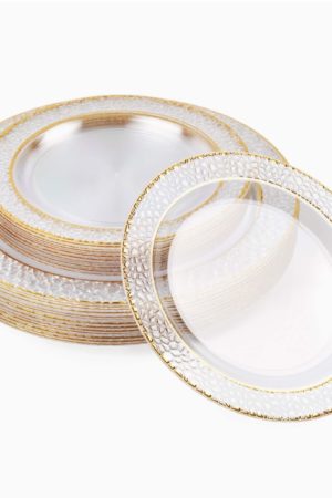 Plat pour buffet jetable