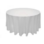 Table Ronde avec nappe.